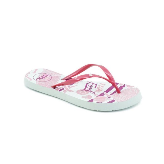 Chinelo Feminino Borracha Tiras Estampado Dia a Dia