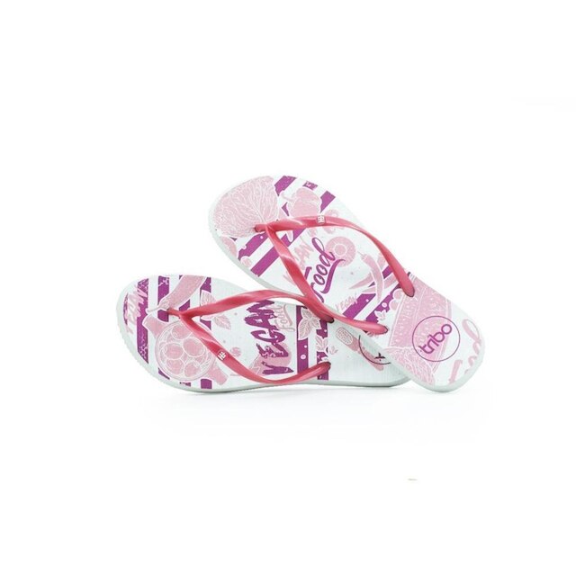 Chinelo Feminino Borracha Tiras Estampado Dia a Dia