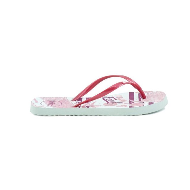 Chinelo Feminino Borracha Tiras Estampado Dia a Dia