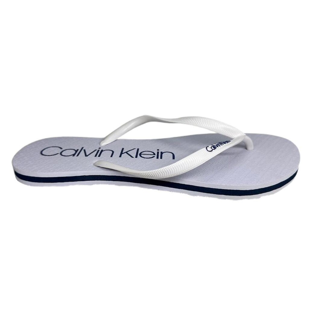 Chinelo Feminino Calvin Klein Swin Branco CKSWF1100