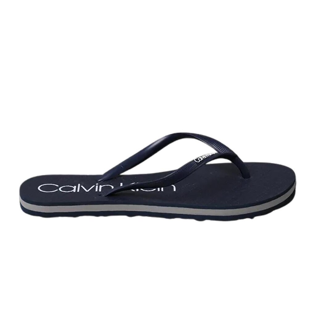 Chinelo Feminino Calvin Klein Swin Marinho CKJF1100