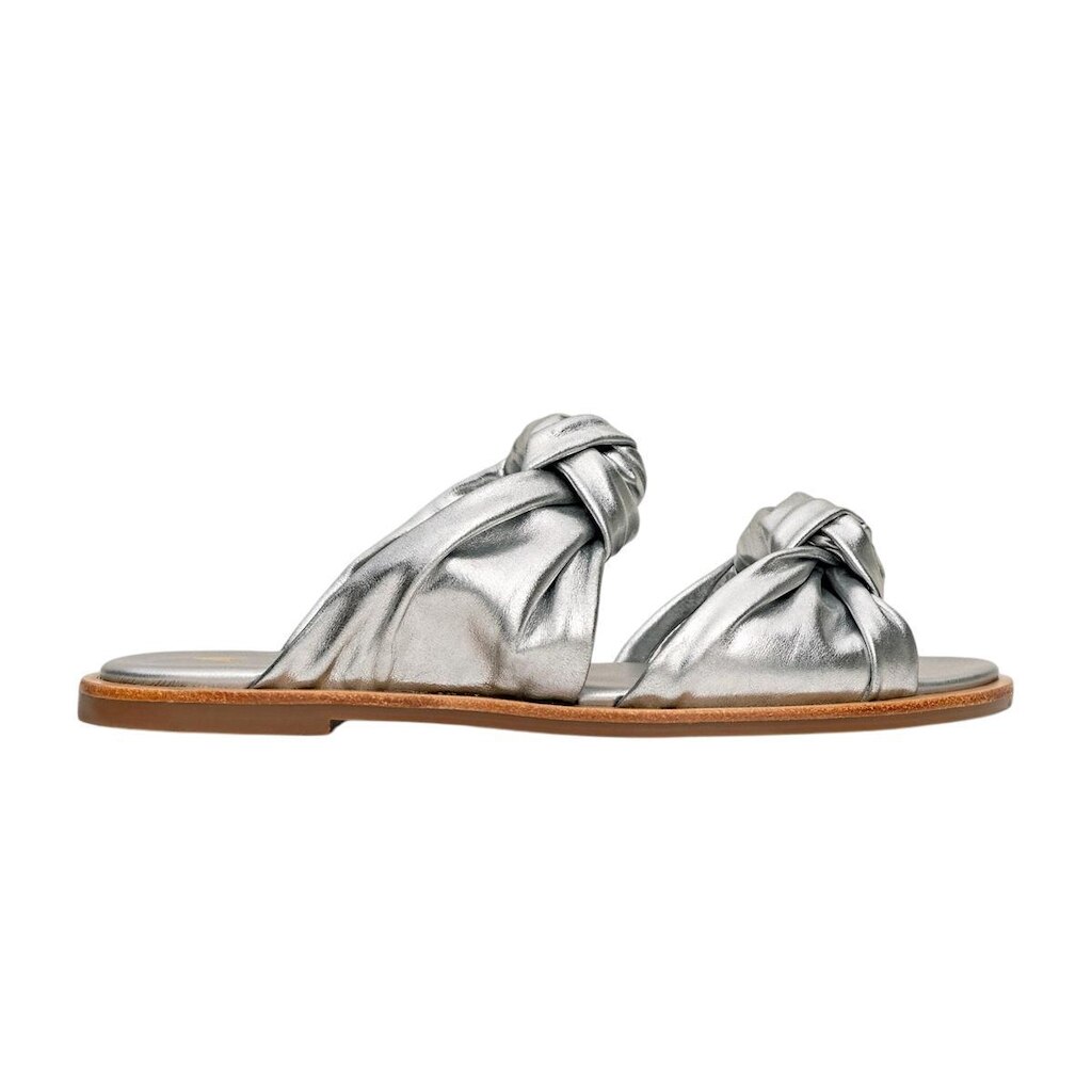 Chinelo Feminino Carrano Papete Soft Prata - 8060