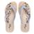 Chinelo Feminino Casual Adulto Marrom Magicc CH-237 - Estampado