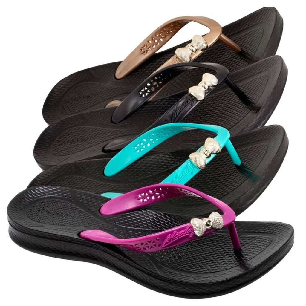 Chinelo Feminino Casual Anti impacto Kit 4 pares