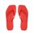 Chinelo Feminino De dedo Básico Square Brizza Arezzo - Vermelho