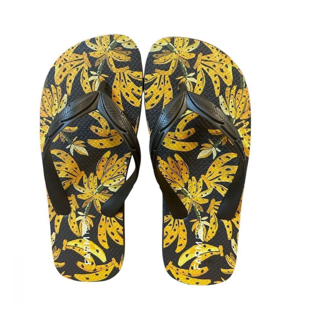 Chinelo Feminino Farm Apé Bananas J1008800210002 Preto