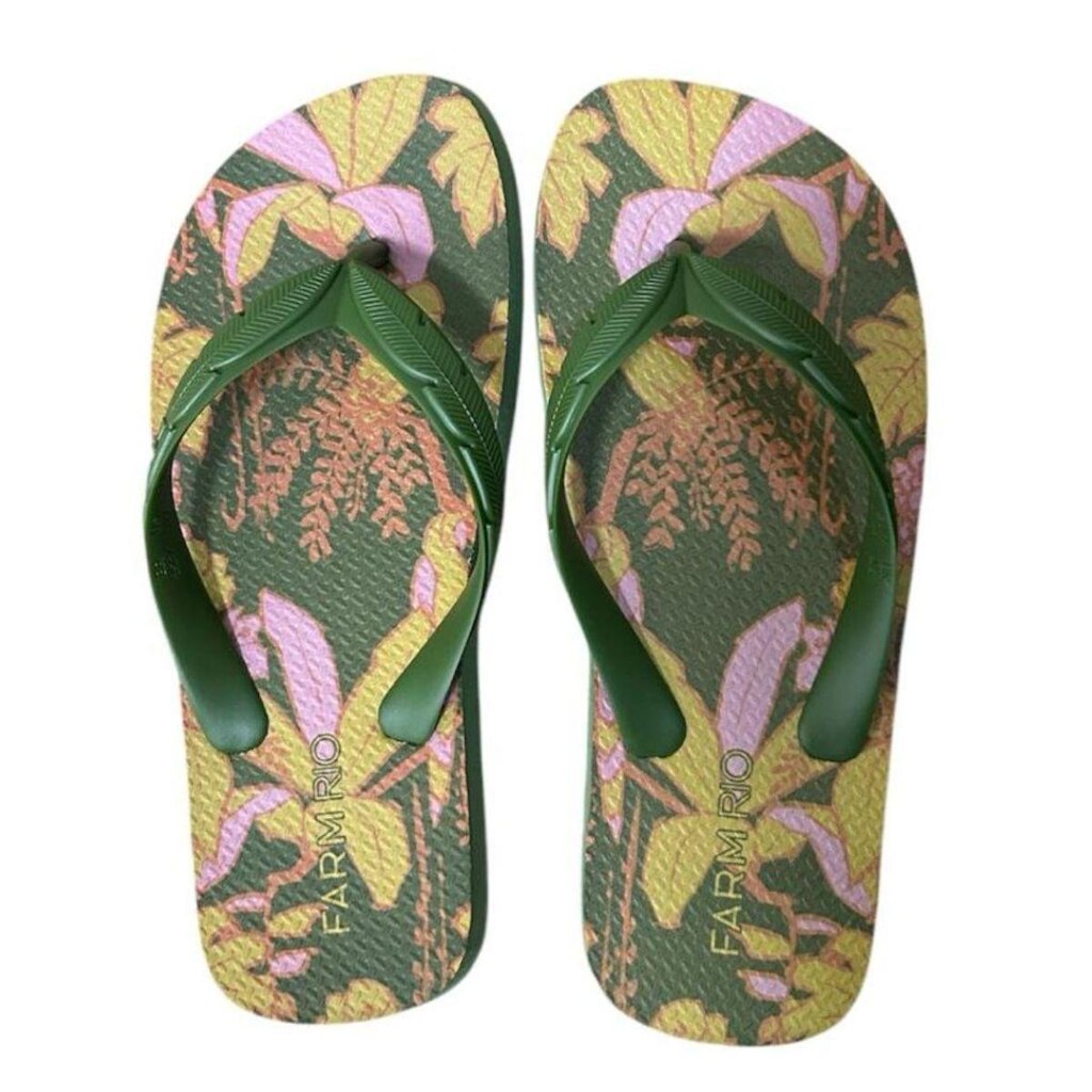 Chinelo Feminino Farm Flip Flop J1008800190001U Verde