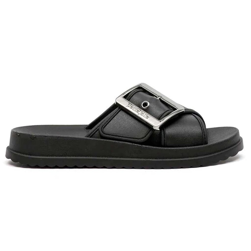 Chinelo Feminino Feat Preto Petite Jolie PJ7482