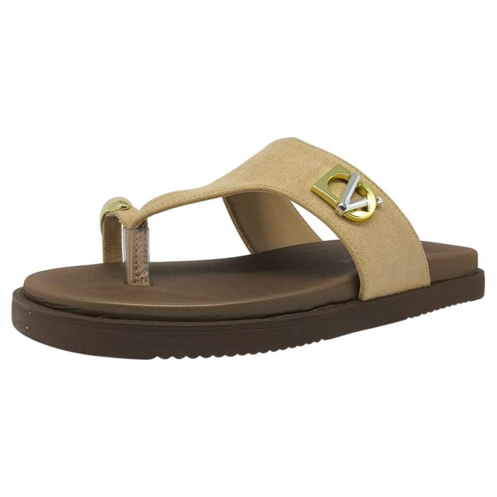 Chinelo Feminino Flatform Ring Toe Tira de Dedo Via Marte