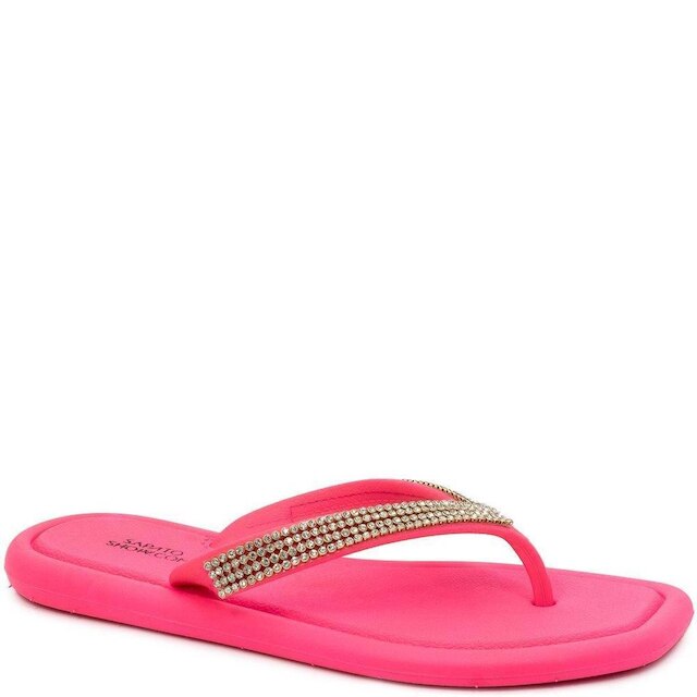 Chinelo Feminino Flip Flop Brilho Sapato Show 19623