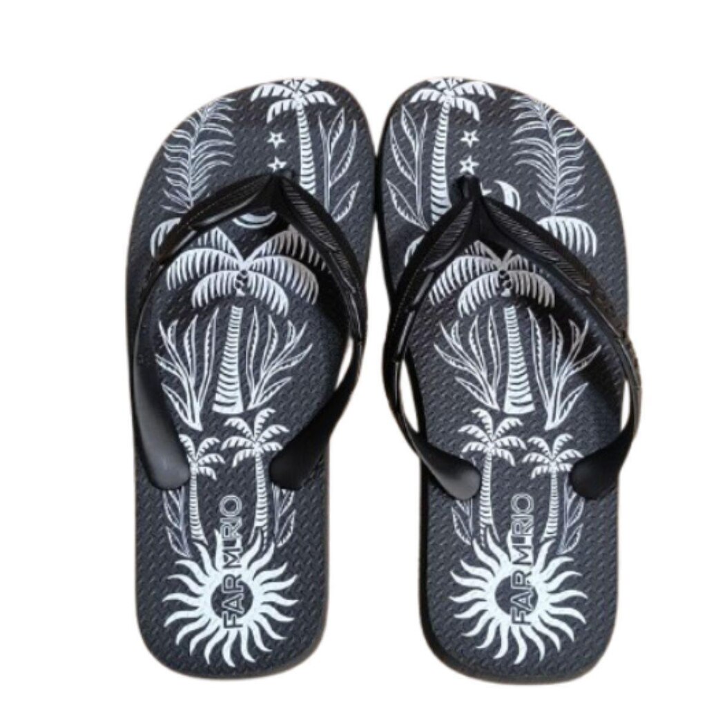 Chinelo Feminino Flip Flop Jangada Print J1008800240001U Preto