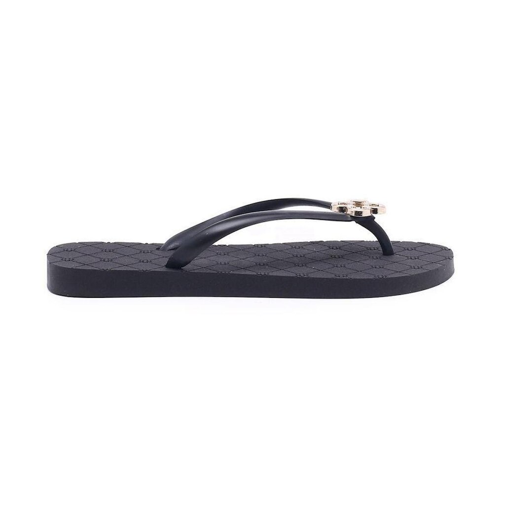 Chinelo Feminino Injetado Monograma Logo Ouro Claro Capodarte