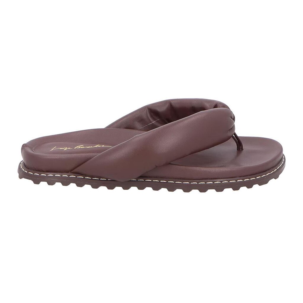 Chinelo Feminino Luiza Barcelos Grease Marrom Coffee - 1235