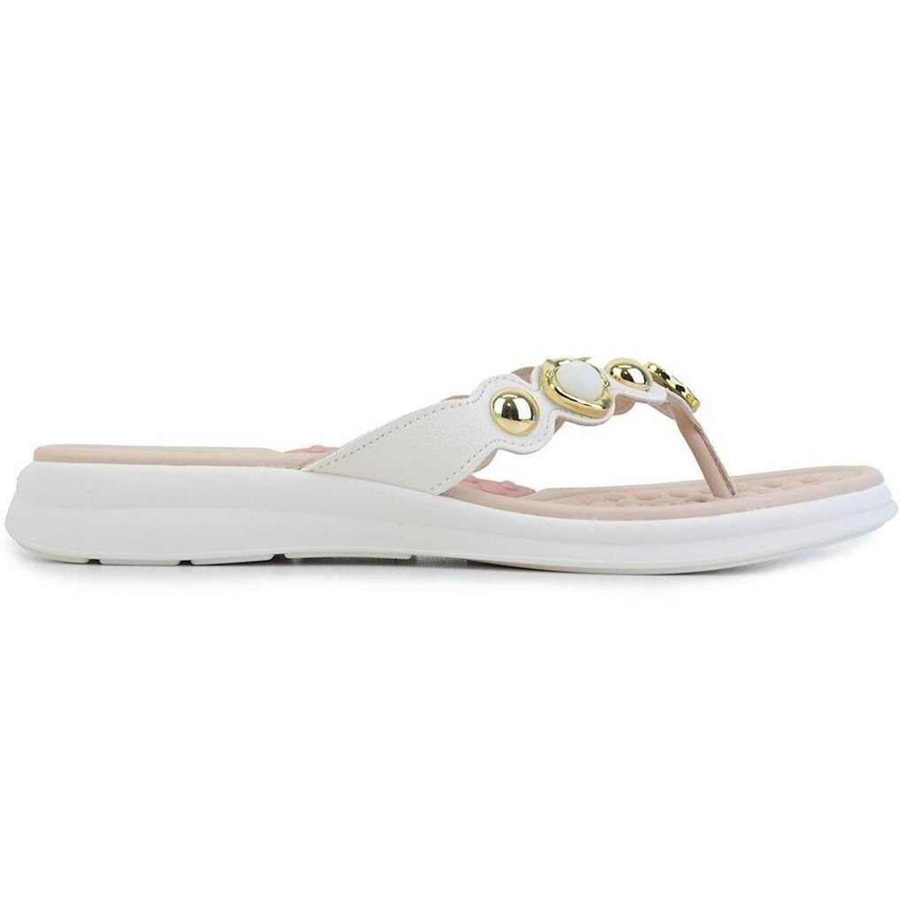 Chinelo Feminino Modare Ultra Conforto Bege - 21736