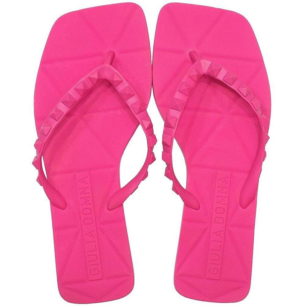 Chinelo Feminino Monocromático Giulia Domna 50802