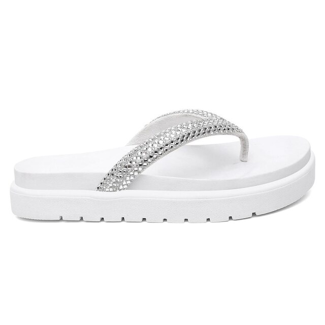 Chinelo  Feminino Sandália Papete De Dedo Leve Conforto Dia a Dia