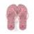 Chinelo Flip Flop Tropical Brasil - Rosa+Branco