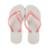 Chinelo Flip Flop Tropical Brasil - Branco+Rosa