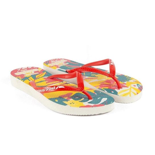 Chinelo Flip Flop Tropical Brasil