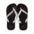 Chinelo Flip Flop Tropical Brasil - Preto+Branco