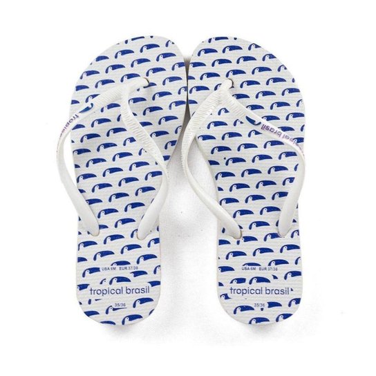 Chinelo Flip Flop Tropical Brasil