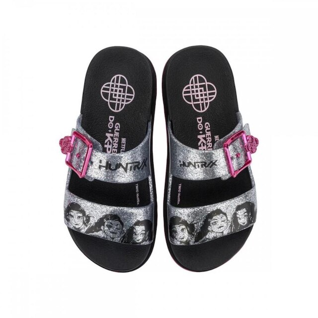 Chinelo Grendene Kids 23505 Guerreiras do K Pop