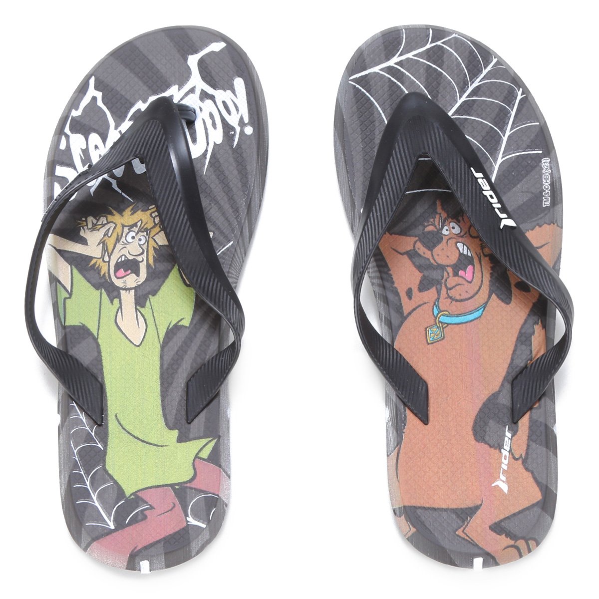 Chinelo Grendene Rider Scooby Doo Masculino - Preto+Marrom é ruim? Chinelo Grendene Rider Scooby Doo Masculino - Preto+Marrom é boa?