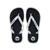 Chinelo Hang Loose Logo Flip Flop Masculino Original - Preto+Branco