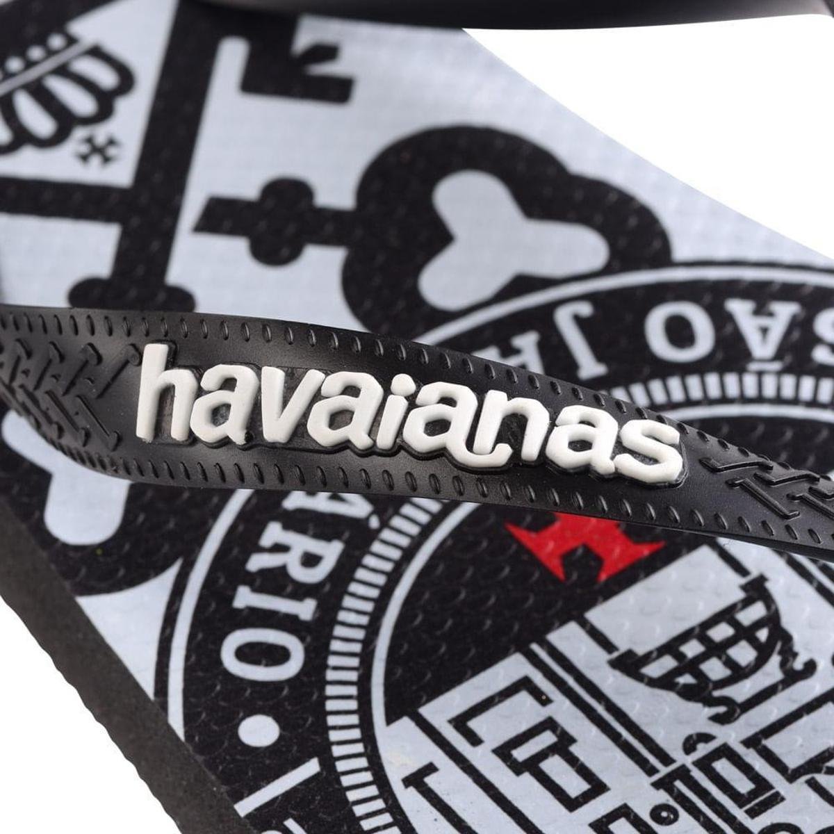 Chinelo Havaianas Kids Top Times Brasileiros Original Vasco Menor preço em Chinelo Havaianas Kids Top Times Brasileiros Original Vasco