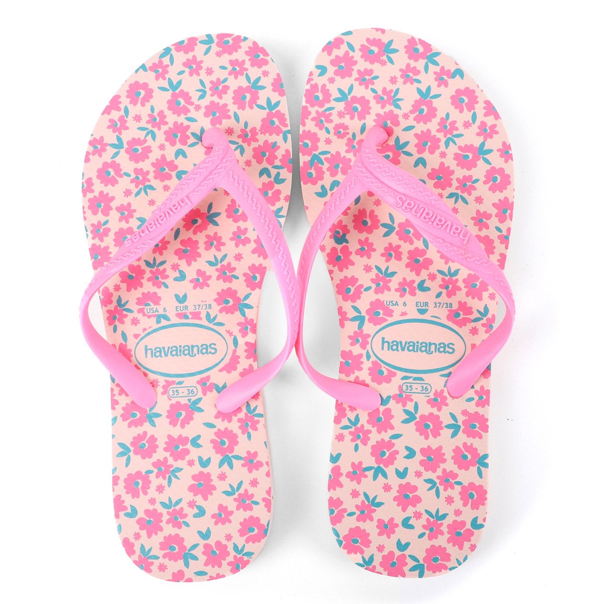Chinelo Havaianas Romântica Floral Feminino - Rosa Escuro é ruim? Chinelo Havaianas Romântica Floral Feminino - Rosa Escuro é boa?