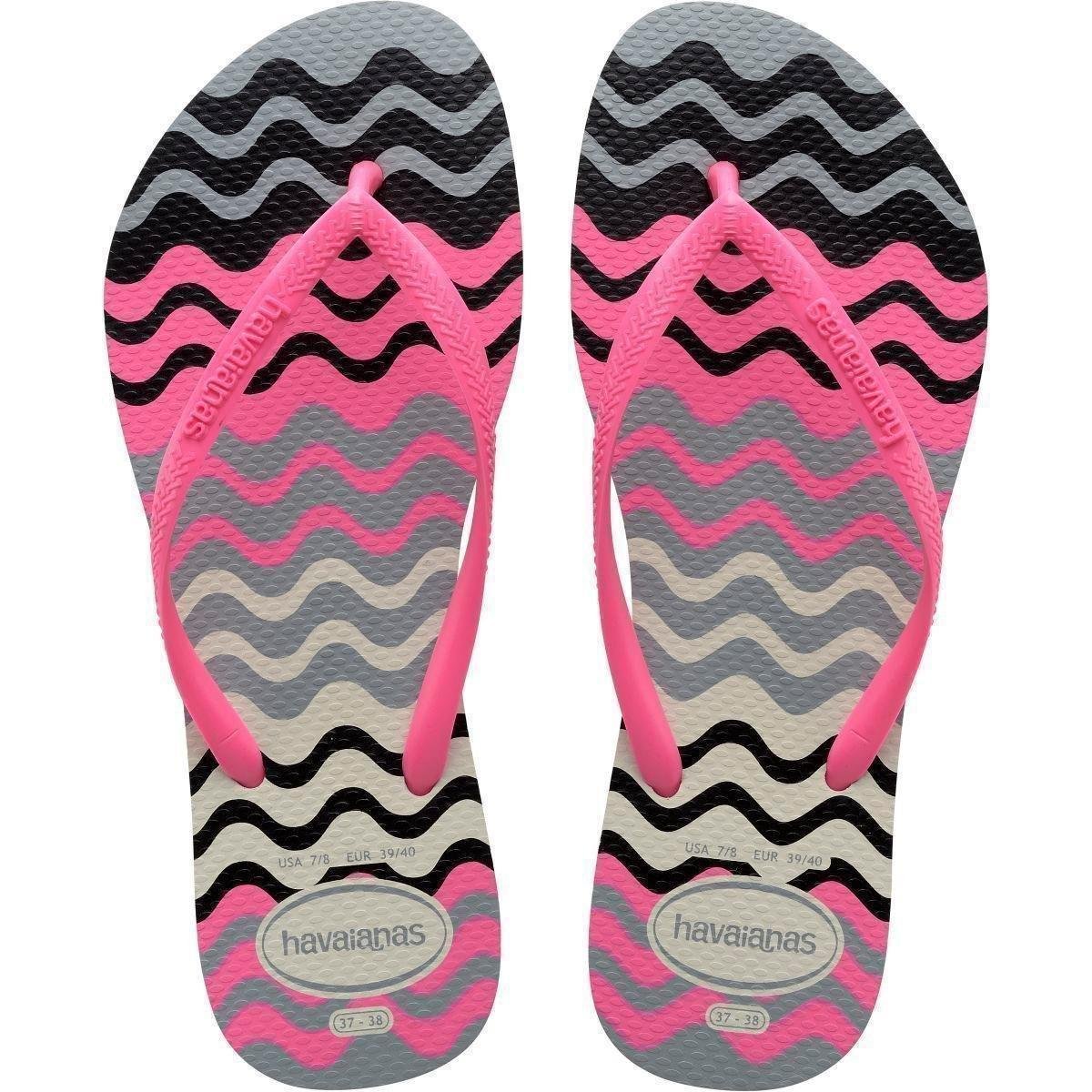 chinelo branco feminino havaianas