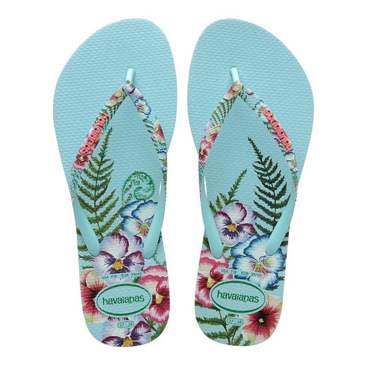 Chinelo Havaianas Slim Sensation Feminino - Verde água é ruim? Chinelo Havaianas Slim Sensation Feminino - Verde água é boa?
