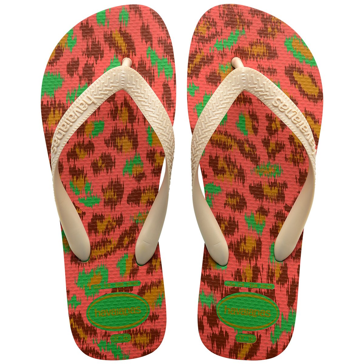 Chinelo Havaianas Top Animals Feminina - Estampado Menor preço em Chinelo Havaianas Top Animals Feminina - Estampado