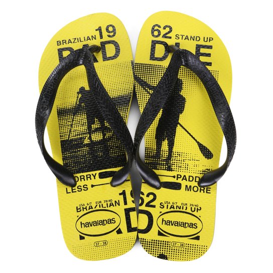 Chinelo Havaianas Top Athletic - Amarelo