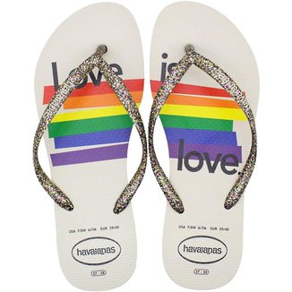 Chinelo Havaianas Top Slim Pride II Feminino