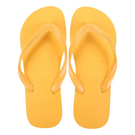 Chinelo Havaianas Top - Laranja+Branco