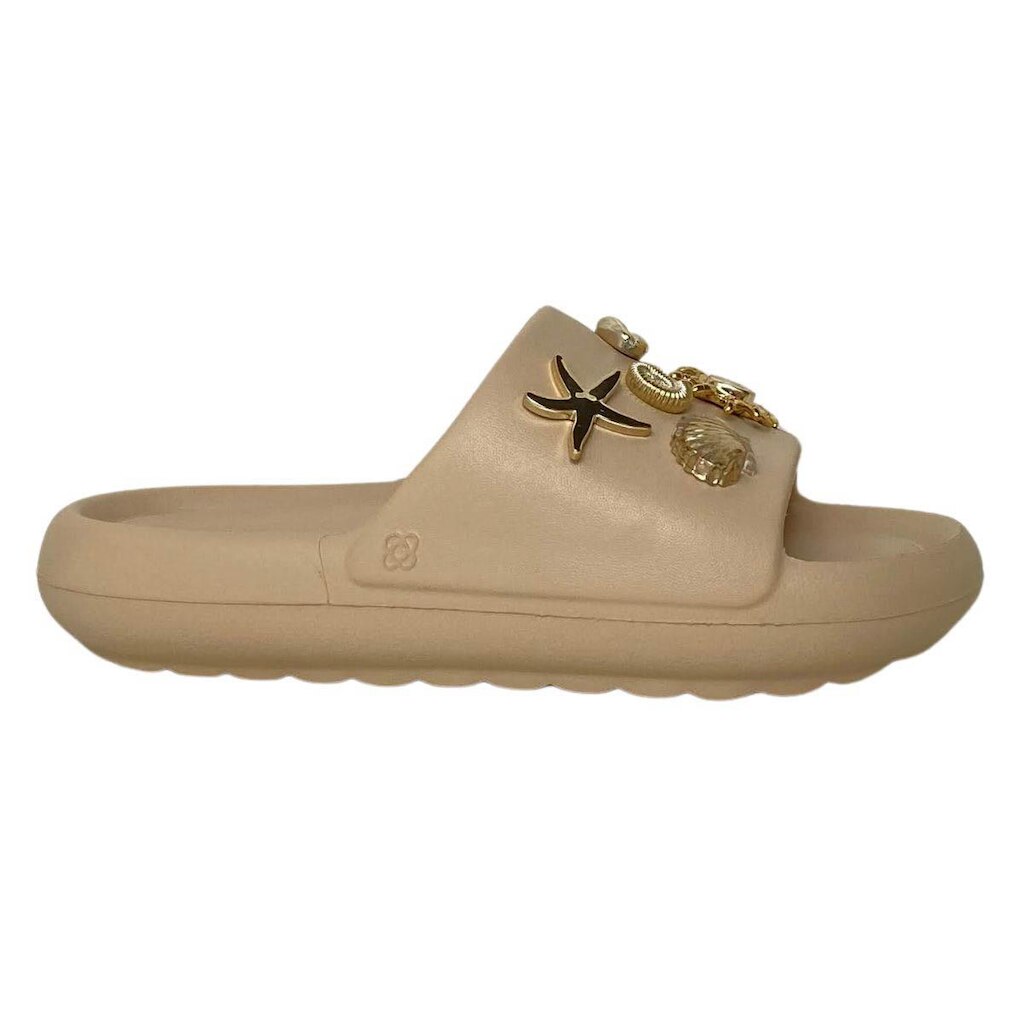 Chinelo Hug Petite Jolie Feminino PJ7825 Creme