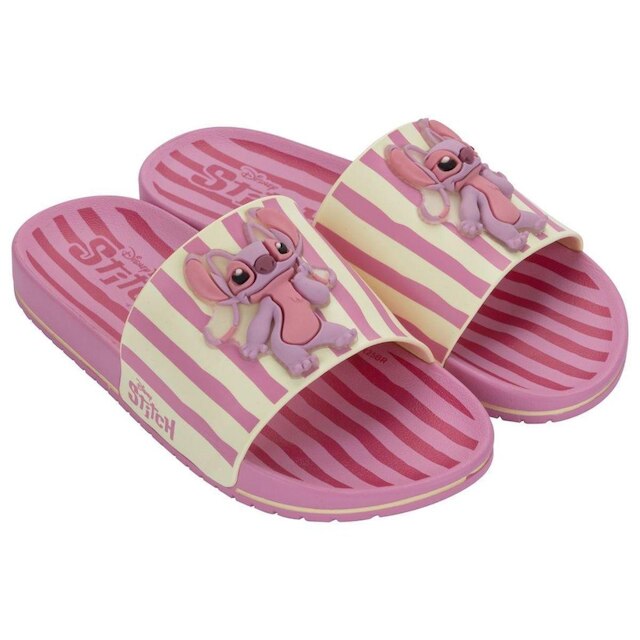 Chinelo Infantil Disney Slide Stitch Angel Menina Grendene