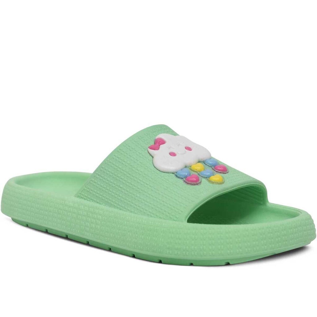 Chinelo Infantil Feminino Slide Moda Sandália Nuvem 12.52