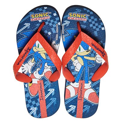 Chinelo Infantil Grendene Ipanema Sonic Race Menino - Masculino