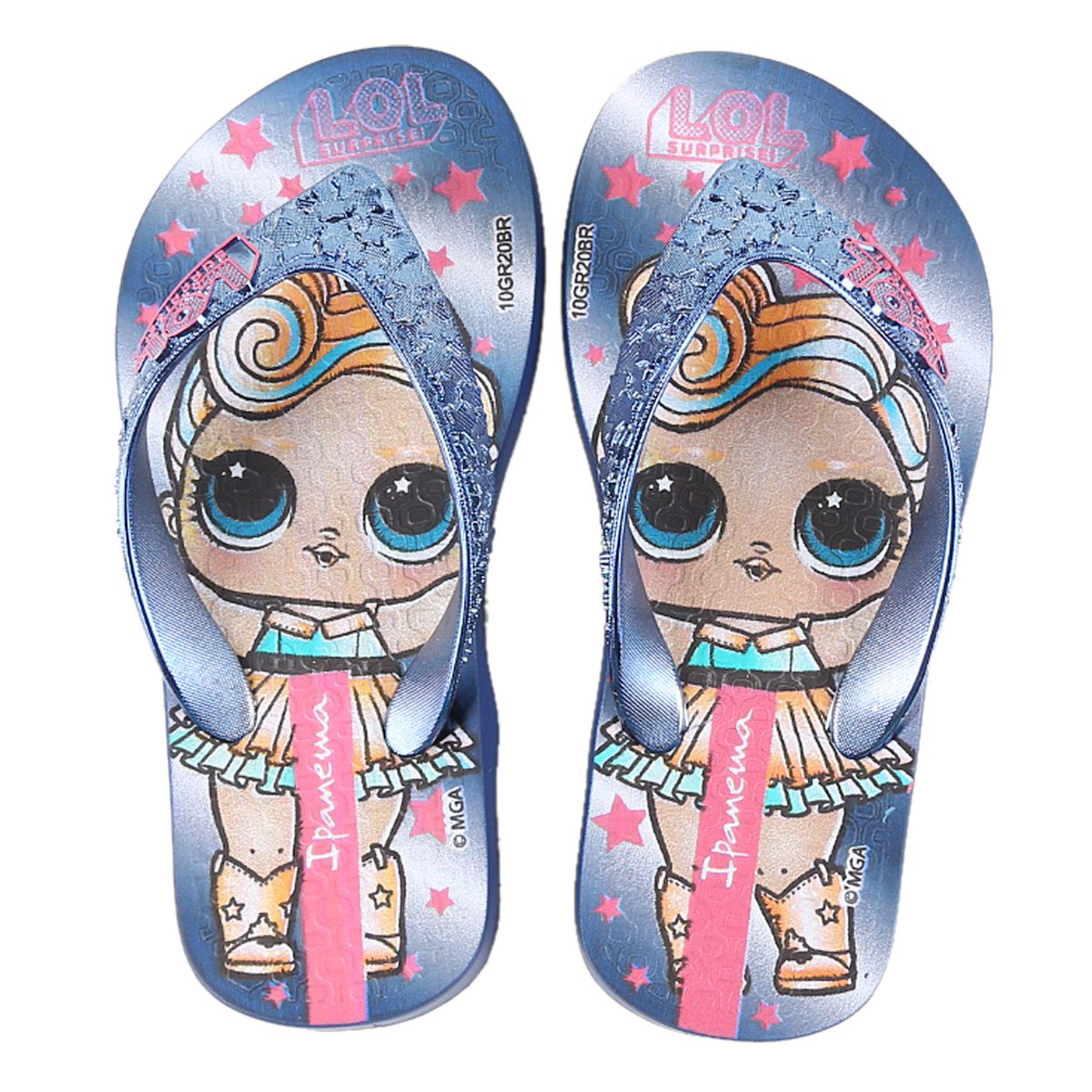 Chinelo Infantil Grendene Kids Ipanema Lol Surprise Shine Feminino - Azul+Prata é ruim? Chinelo Infantil Grendene Kids Ipanema Lol Surprise Shine Feminino - Azul+Prata é boa?