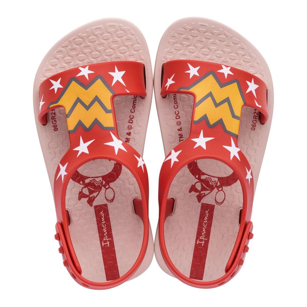 Chinelo Infantil Grendene Kids Ipanema Mulher-Maravilha Feminino - Rosa+Vermelho é ruim? Chinelo Infantil Grendene Kids Ipanema Mulher-Maravilha Feminino - Rosa+Vermelho é boa?