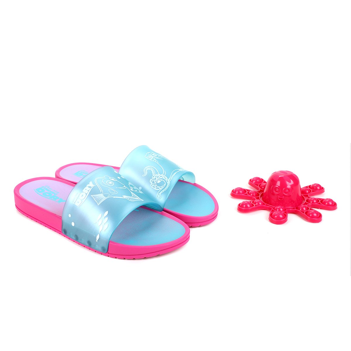 Chinelo Infantil Grendene Kids Procurando Dory + Pop It Polvo Feminino - Rosa+Azul é ruim? Chinelo Infantil Grendene Kids Procurando Dory + Pop It Polvo Feminino - Rosa+Azul é boa?