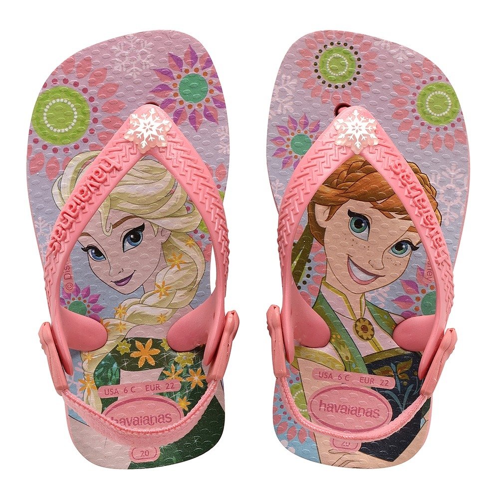 chinelo havaianas infantil frozen