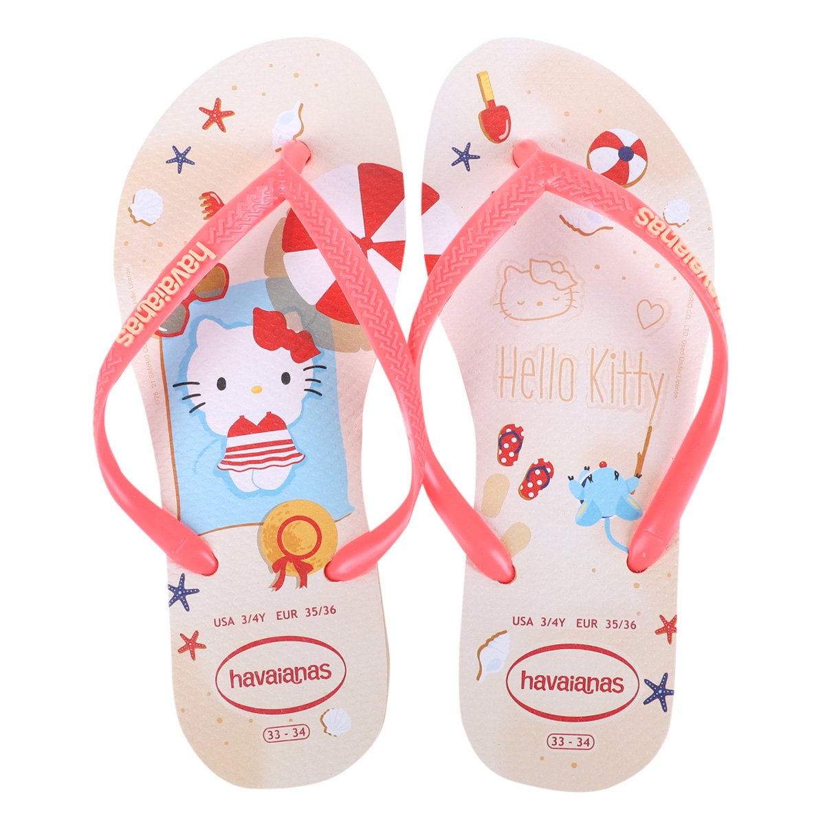 Chinelo Infantil Havaianas K Sl Hello Kitty Feminino - Dourado Menor preço em Chinelo Infantil Havaianas K Sl Hello Kitty Feminino - Dourado
