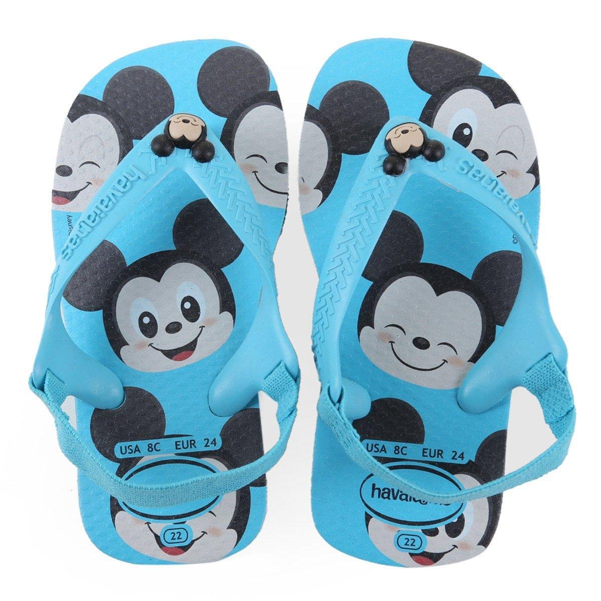 Chinelo Infantil Havaianas New Baby Disney Classic - Azul é ruim? Chinelo Infantil Havaianas New Baby Disney Classic - Azul é boa?