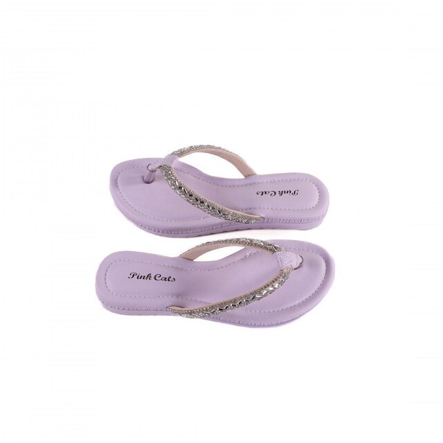 Chinelo Infantil Menina Pink Cats V4041