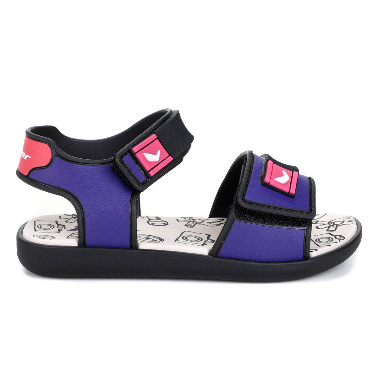 Chinelo Infantil Rider Papete Unissex - Preto+Bege é boa?