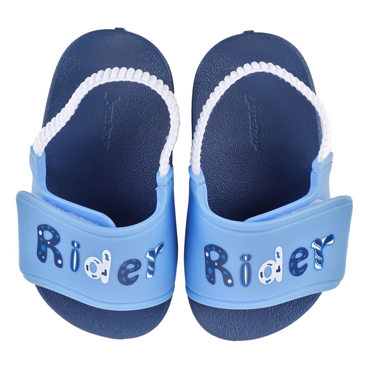 Chinelo Infantil Rider Slide Full 86 Unissex - Azul+Branco Menor preço em Chinelo Infantil Rider Slide Full 86 Unissex - Azul+Branco