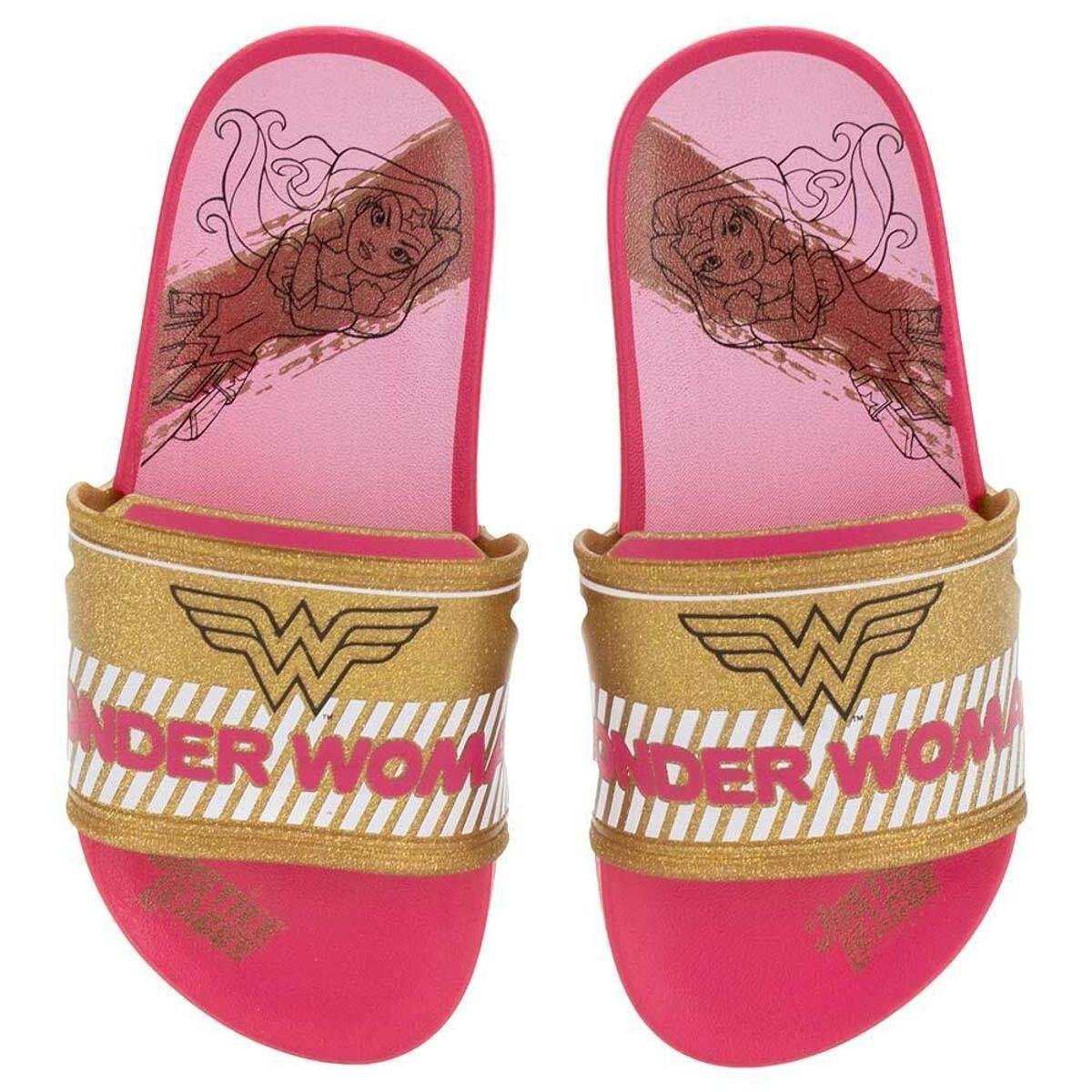 Chinelo Infantil Slide Liga Da Justiça Grendene Kids - 22445 Menor preço em Chinelo Infantil Slide Liga Da Justiça Grendene Kids - 22445